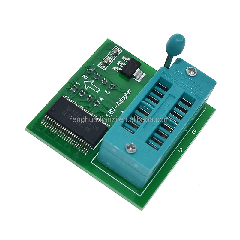 Адаптер 1,8 в для материнской платы SPI Flash SOP8 DIP8 W25 MX25 используются на программаторах TL866CS TL866A E Z P2013 CH341
