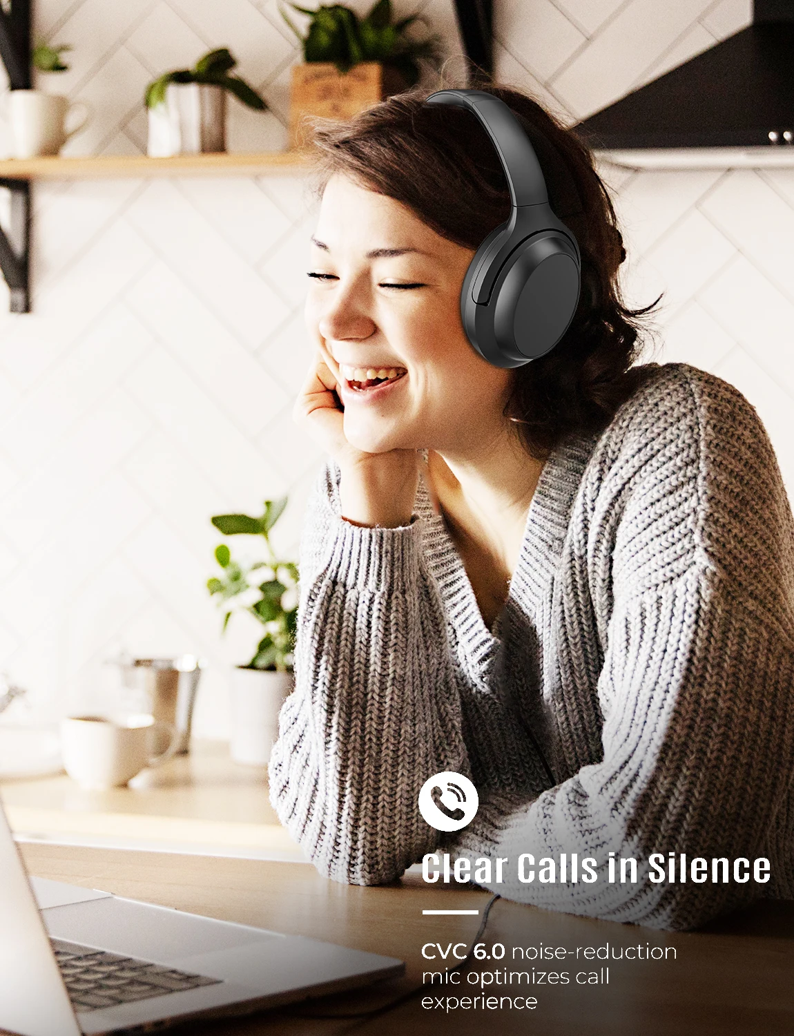 QCC APTX HD Driver Touch Control Hybrid Noise Cancelling BT Wireless Headphone 900mAh Auriculares con cancelacion de ruido