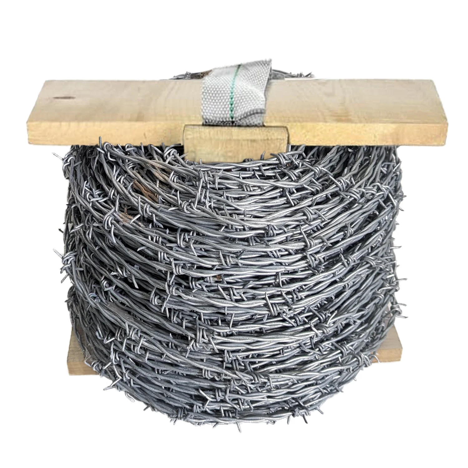 Galvanized Steel Double Twist Strands Barbed Steel Wire Security Single Strand Barbed Wire PVC Coating High Quality Barbed Wire