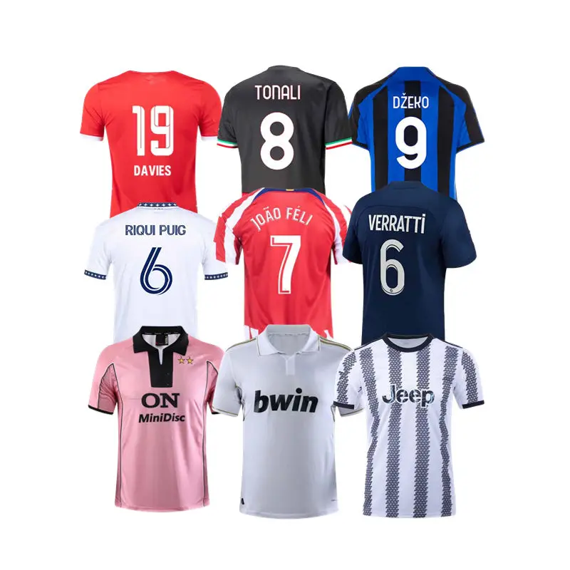 23-24 New season custom logo football club uniform  jersey soccer uniform set football sportswear men