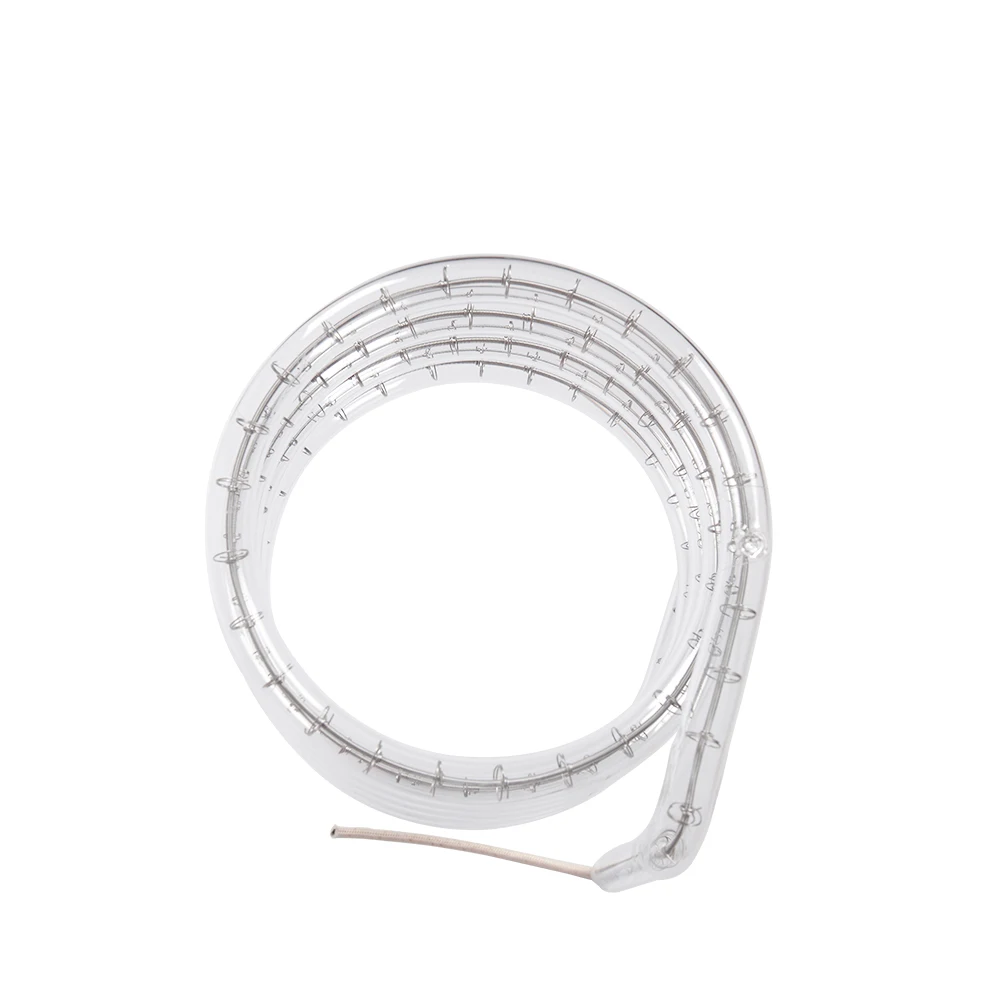 High quality quartz glass infrared heating tube halogen tungsten wire heating lamp tube