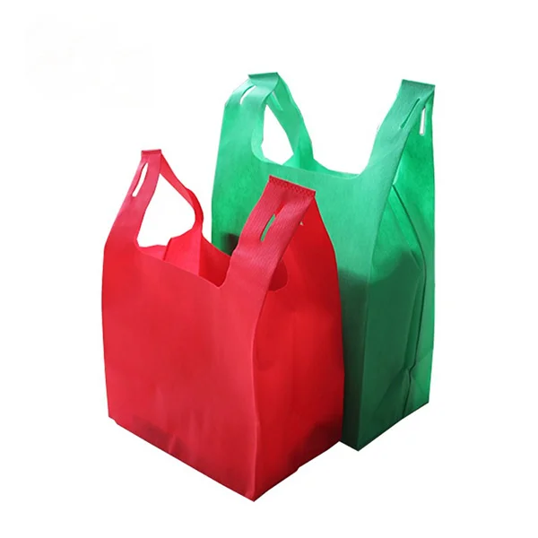 custom non woven Logo Foldable reusable PP non woven Shopping Fold promotional tote Bags