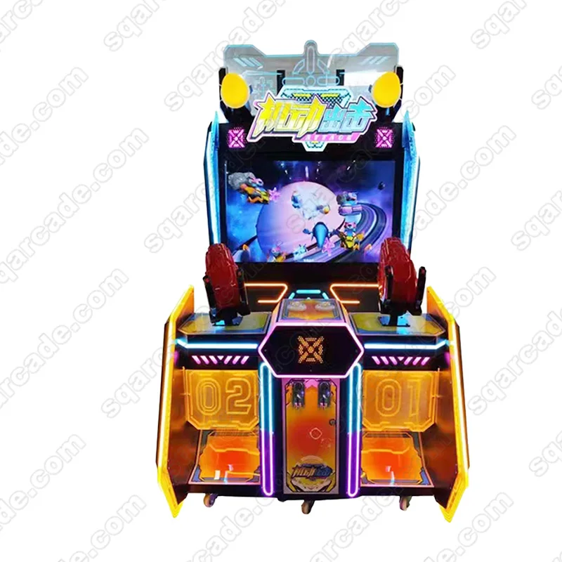 55inch LCD Coin operated video games Jurassic park Dynamic shooting gun game machine simulator games machine