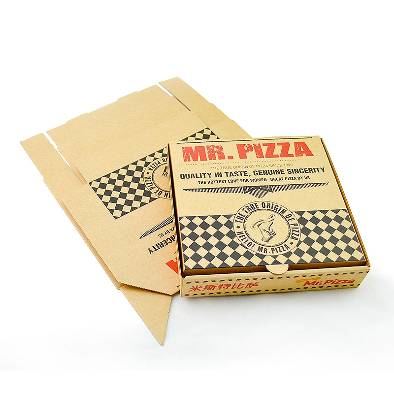 2020 hot cheaper Wholesale Cheap Empty Custom Pizza Boxes With Logo,Low Price Design Delivery Pizza Box