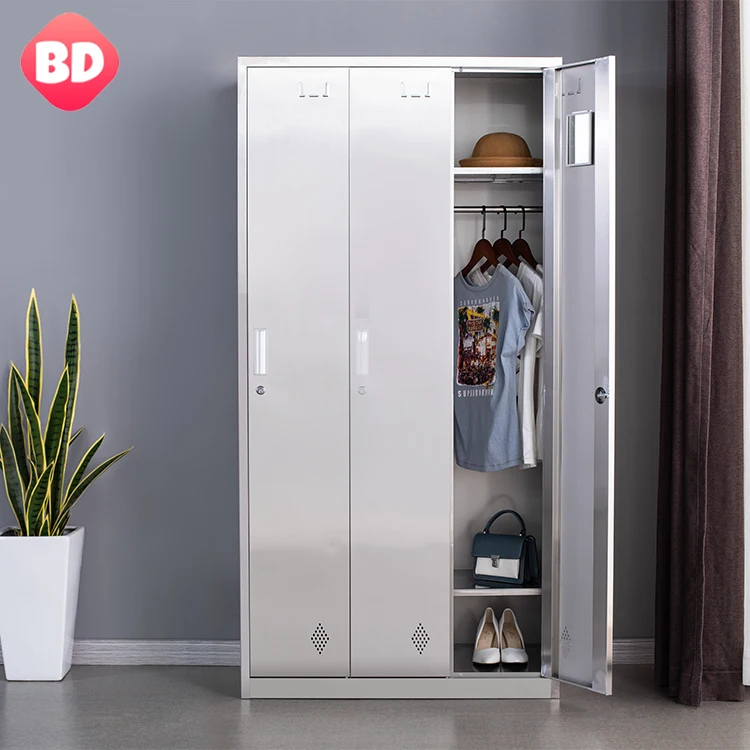 Factory direct 12 door stainless steel wardrobe for food factory workshop dormitory metal locker