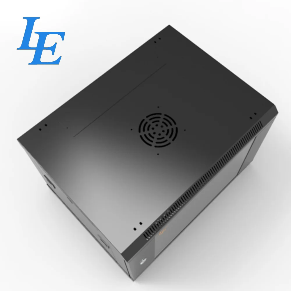 LE 4U 6U 12U 18U Server Rack IP20 Wall Mounted Data Equipment Cabinet Rack Enclosure