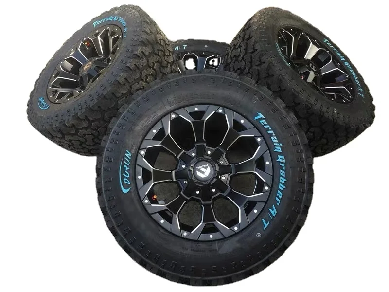 
4x4 offroad car wheels 6x139.7 chrome 16/20 inch alloy rims 