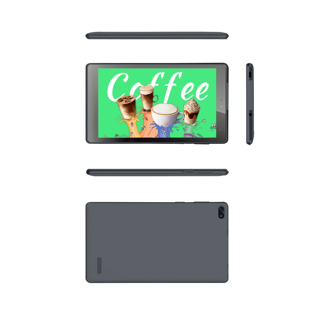 Contactless payment android tablet front NFC OEM 7 inch touch screen wifi connected coffee machine embedded android tablet pc