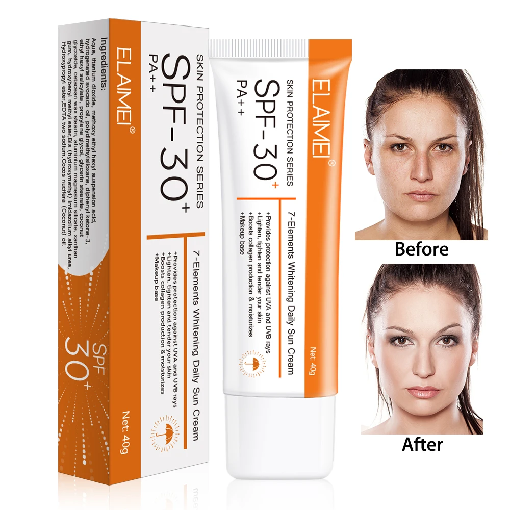 High Performance Sun Block  Cream Sunscreen Lotion Private Label for Face