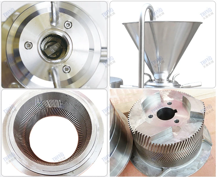 Commercial Cocoa Bean Grinder Colloid Mill Cocoa Nibs Grinding Milling Machine Cacao Butter Machine
