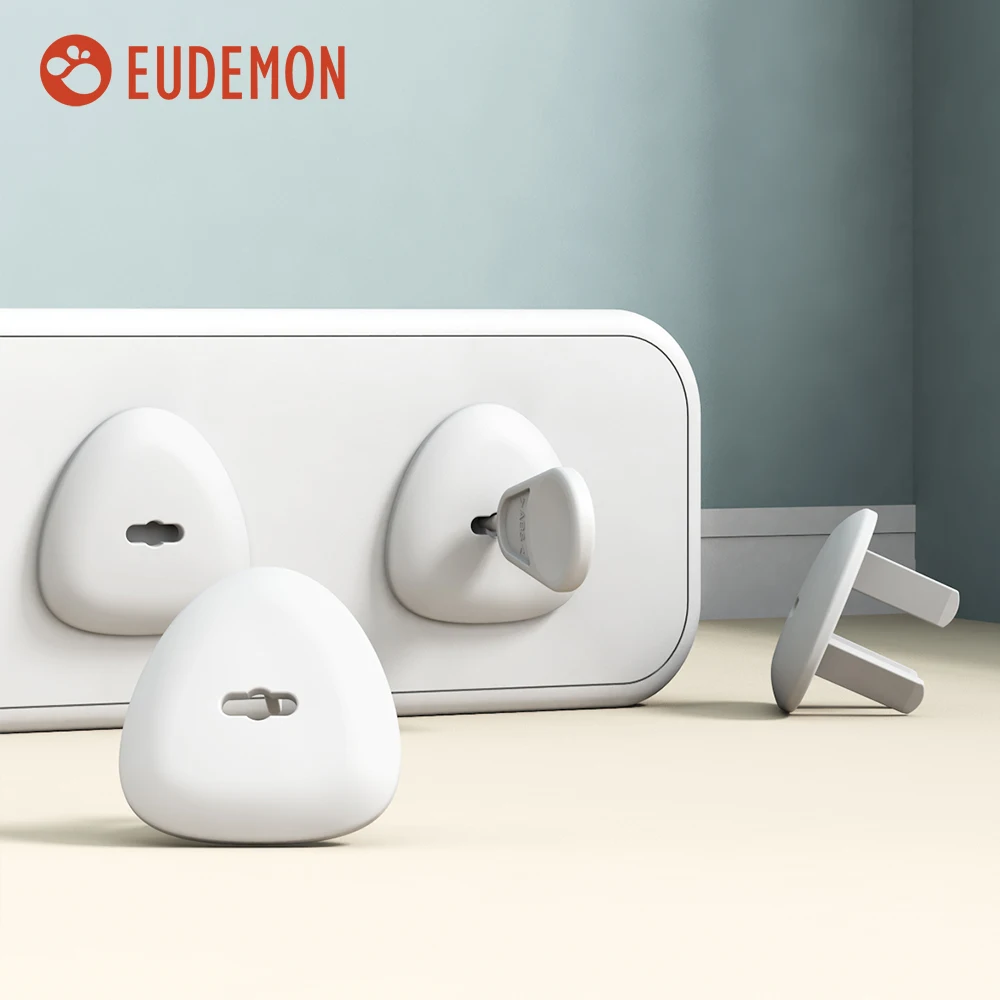 Baby Proof Electric Outlet Cover Baby Safety Lock Plug Socket Cover  With 3 Outlet Power Strip