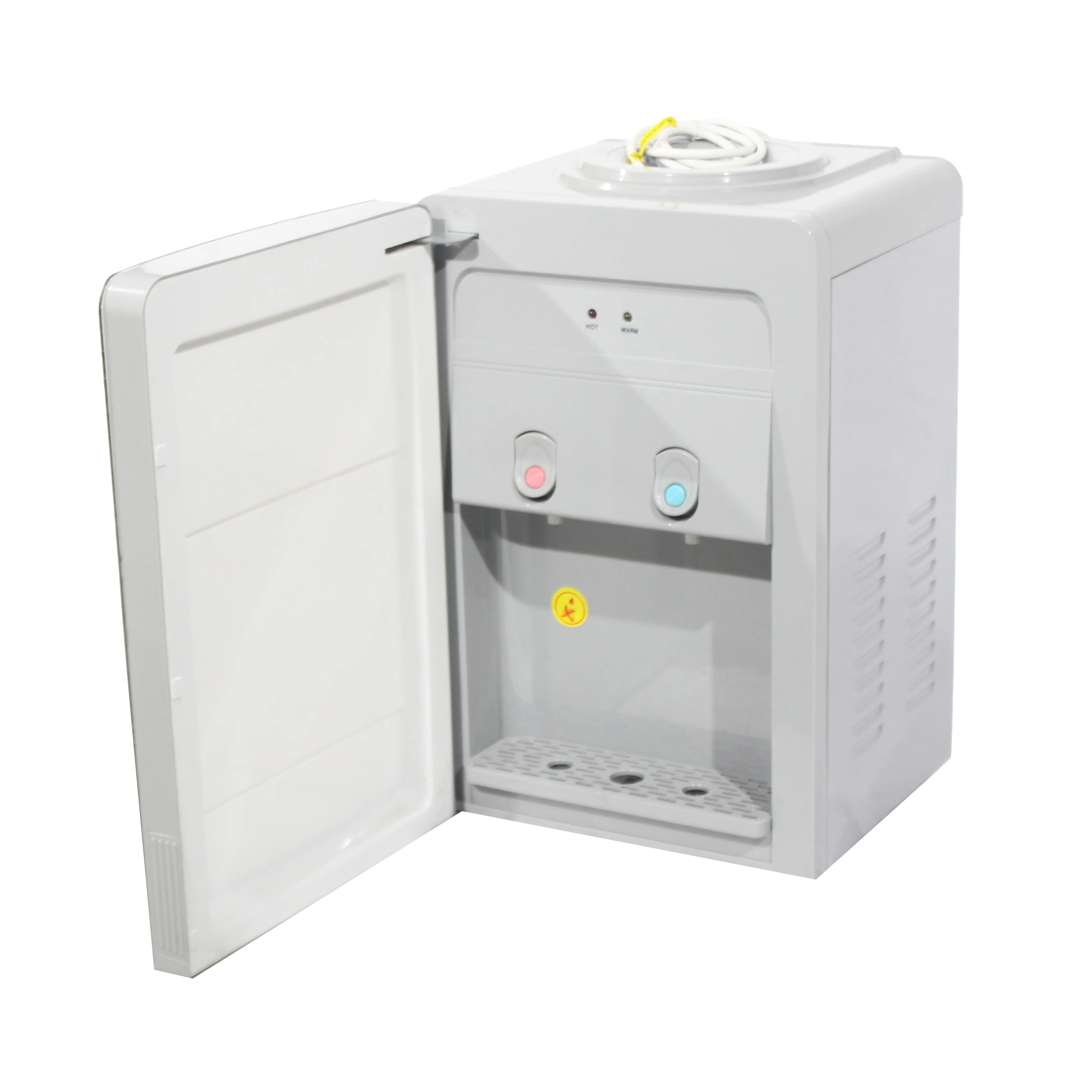 Tabletop Water Dispenser with Glass Door 100% New ABS Plastic Housing