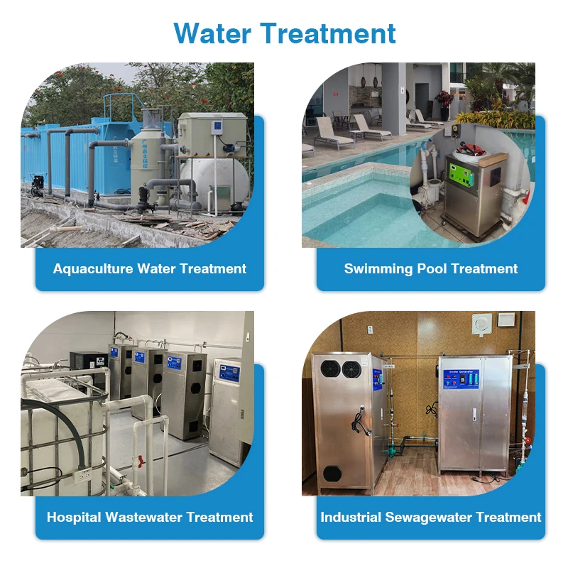 Qlozone 300g water purifier ozone machine industrial ozone generator for wastewater treatment