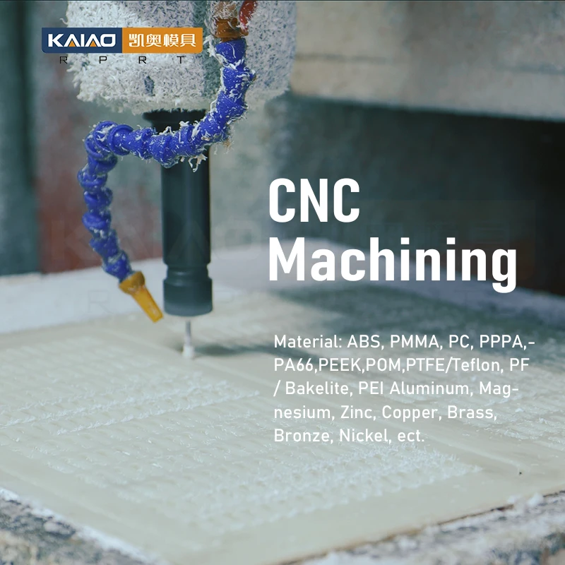 KAIAO Preci Machined PEEK Custom Mechanical Engineering Projects via CNC Prototype Machining ELS peekLSG HPV Electronic Aviation
