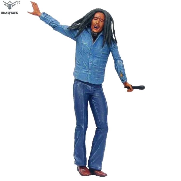 toy factory custom human pvc action figure toy,  Reggae  Bob marley pvc figure, customization memorable human model figurine