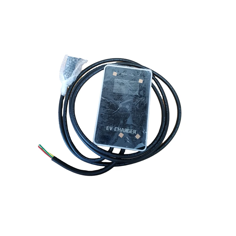 11 кВт wallbox ev charger 16A трехфазный 4 3 дюймовый светодиодный ЖК-экран RFID type 2 зарядная станция зарядное
