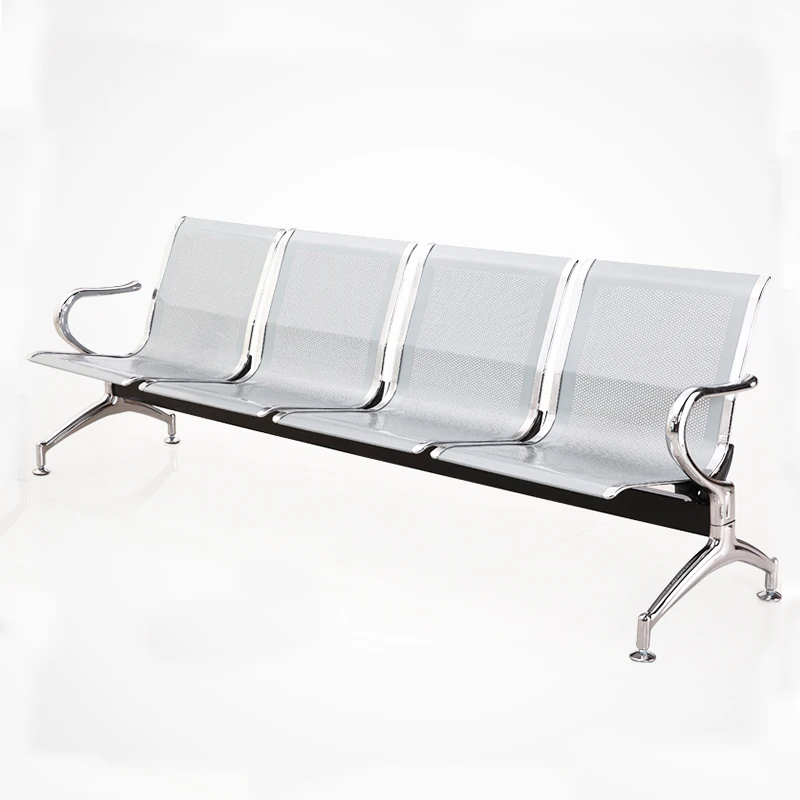 Airport Waiting Metal Waiting Chair Hospital Waiting Room Public Chairs Modern Airport 3 Or 4 Seater Gang Bench Seats