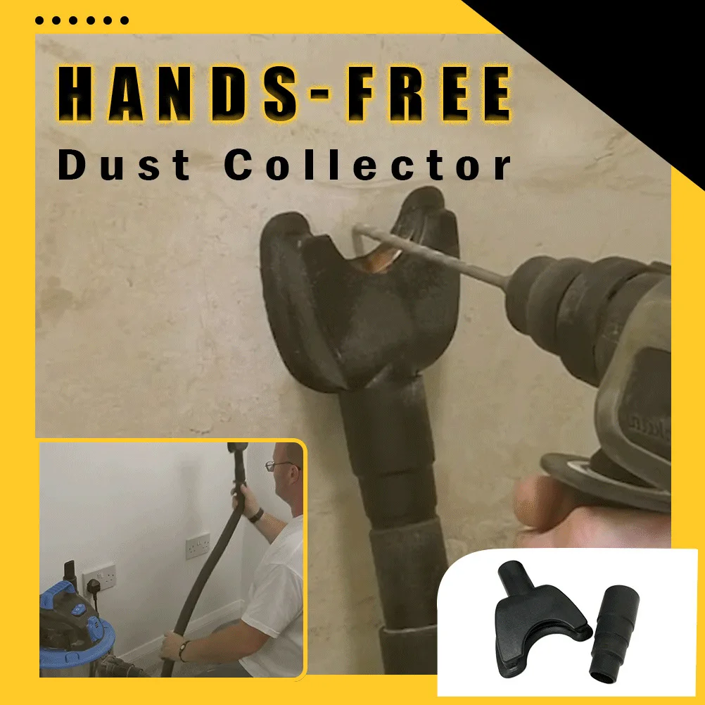 Dust Extraction Tool Electric Drill Dust Vacuum Suction Device Power Tool Accessories Upgraded Hand-Free Dust Collector
