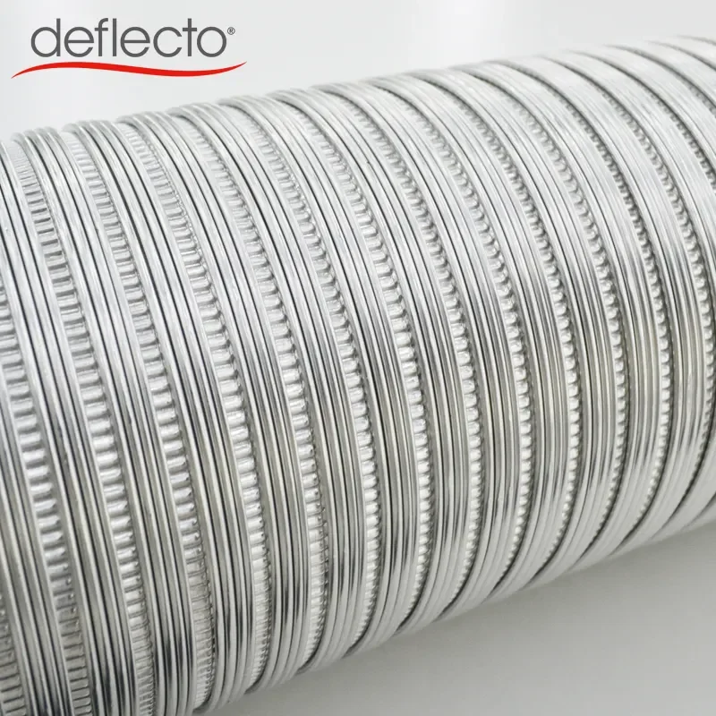 Superior Quality Fireproofing 100% Aluminum Pipe, Semi-Regid Aluminum Flex Duct Hose, Customized Length and Size