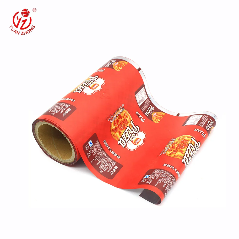 Factory Supply Custom Food Packaging Film Metallized Automatic Lamination Food Grade Plastic Wrap Film Roll For Cookie/Biscuit