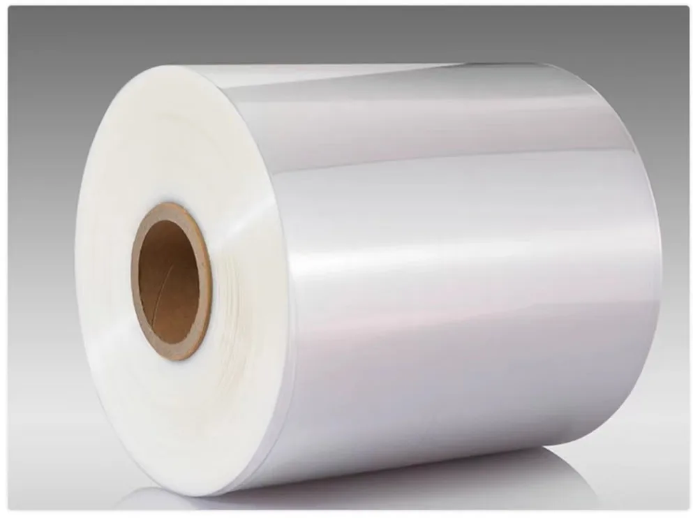 PVC PET POF PE OPP heat shrinkable film For heat gun