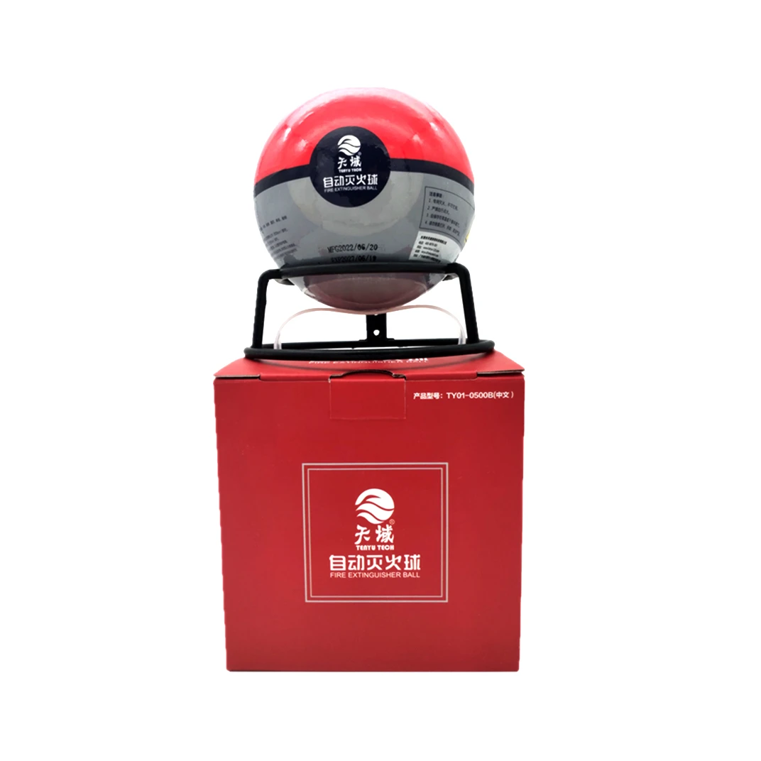 High Quality Portable Bracket Design Automatic ABC Dry Powder Fire Ball 2kg Extinguisher Ball with CE Approved