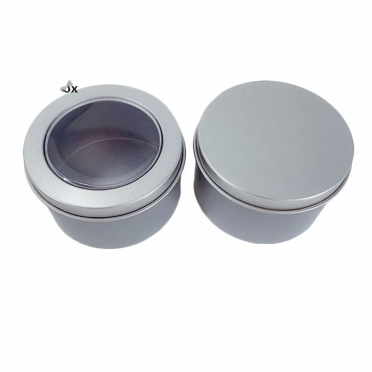 65*40mm jars with lids wholesale frosted black empty cosmetic face cream body butter food cookie spices candle