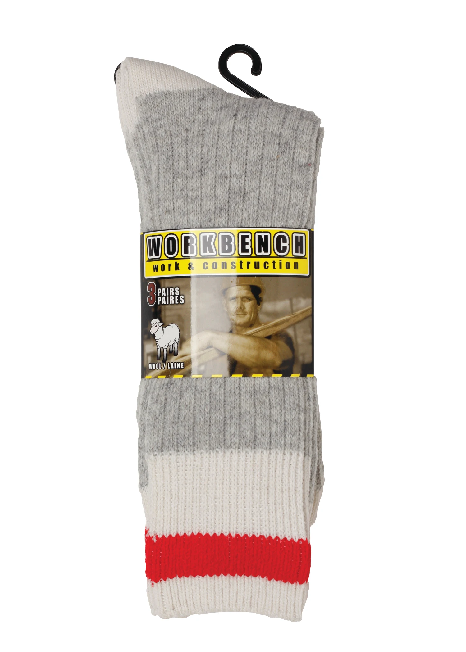 sublimation gray winter canada women red stripe light gray work socks