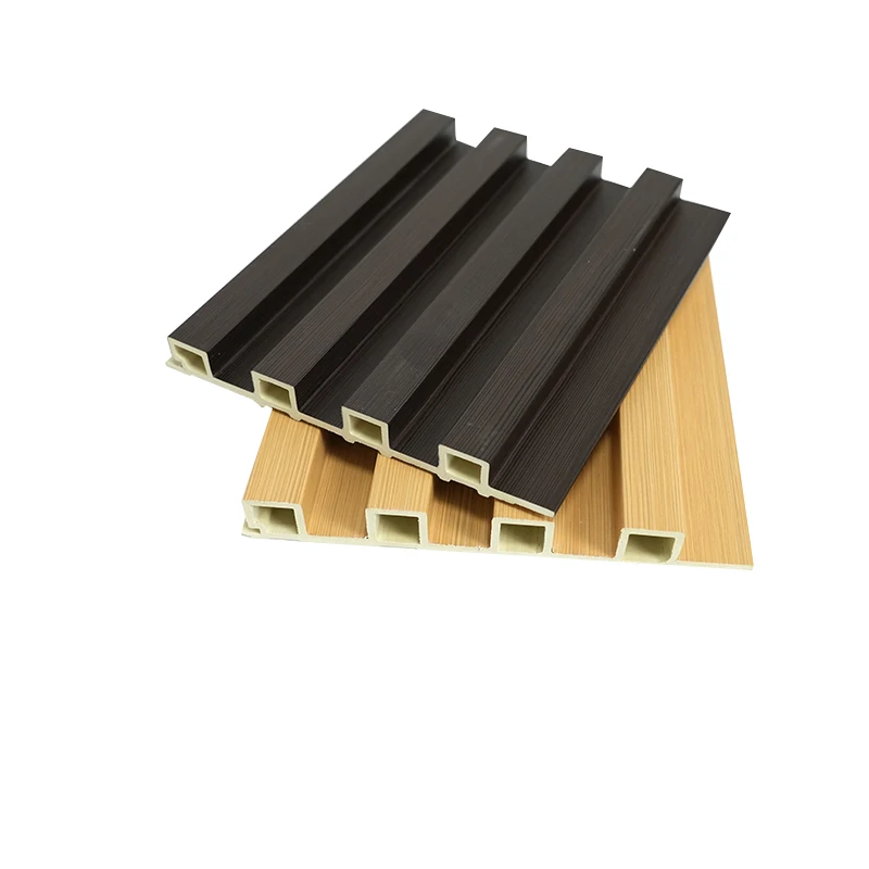 High Quality Waterproof Wall Cladding Pvc Fluted Interior Wall Panels Pvc Wpc Composite Decoration Materials