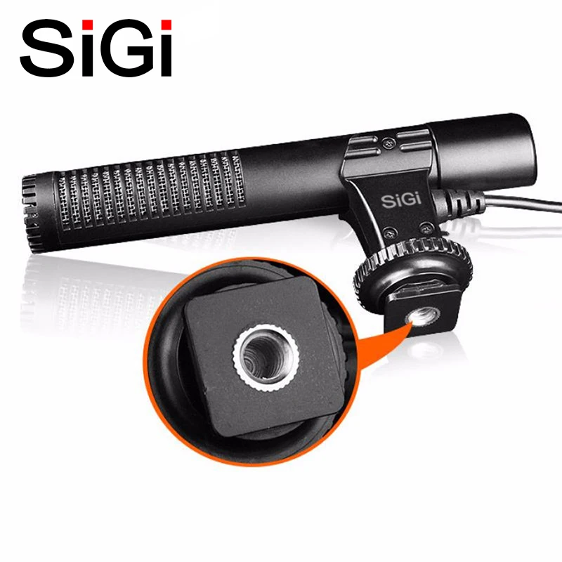 SiGi Microphone Video Stereo Microphone SG-M102 Video recording Microphone