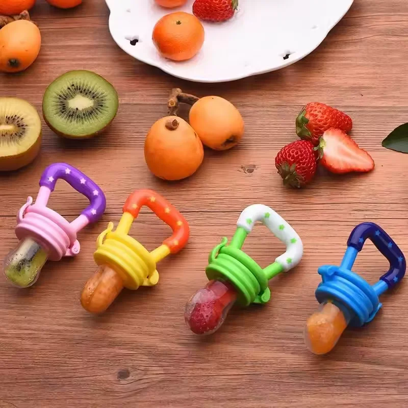 Baby Fruit Pacifier Free Sample Multi Color 3 Sizes Teething Toys Chewing Molars Baby Fruit Teether