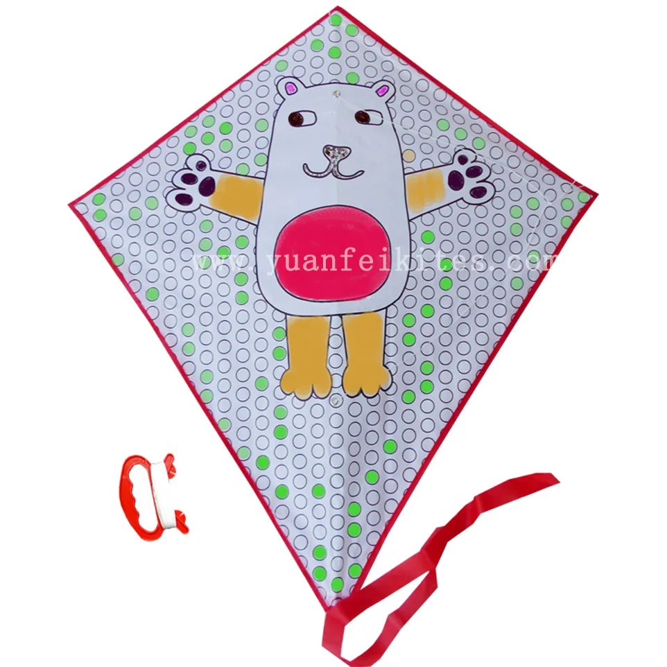 Детский популярный, изготовленный на заказ, маленькая упаковка, «сделай сам», летающий воздушный змей для рисования