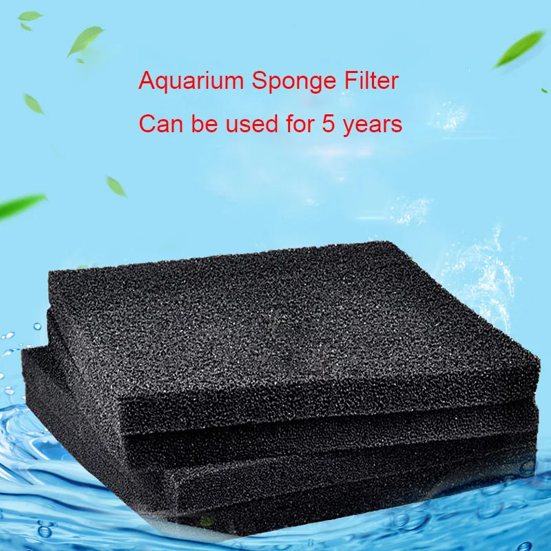 Filtration Foam Aquarium Fish Tank Biochemical Filter Sponge Pad Sponge mat