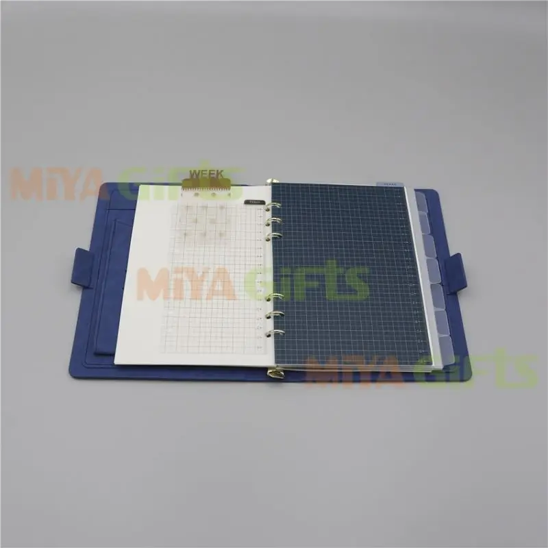 Пользовательский логотип страницы маркер приборной панели прозрачный 6 кольцо в переплете сегодня разделитель планировщик линейка Сетка точка пластиковая