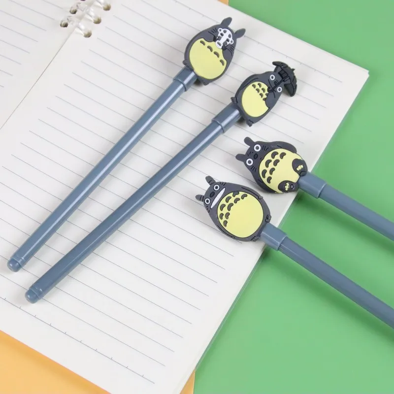 CHXN Cartoon Neutral Pen Cartoon Dragon Cat Water Pen Cute Black Office Signature Pen Learning Stationery
