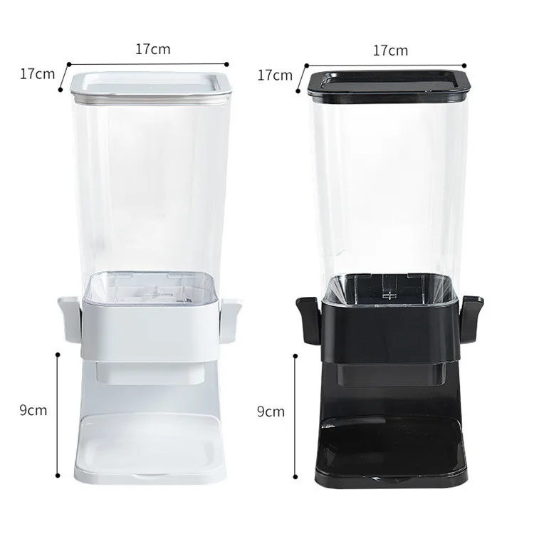 Food Storage Jar Cereal Maker Kitchen Grain Dispenser Rice Dispenser Kitchen Moisture-proof Food Grain Dispenser