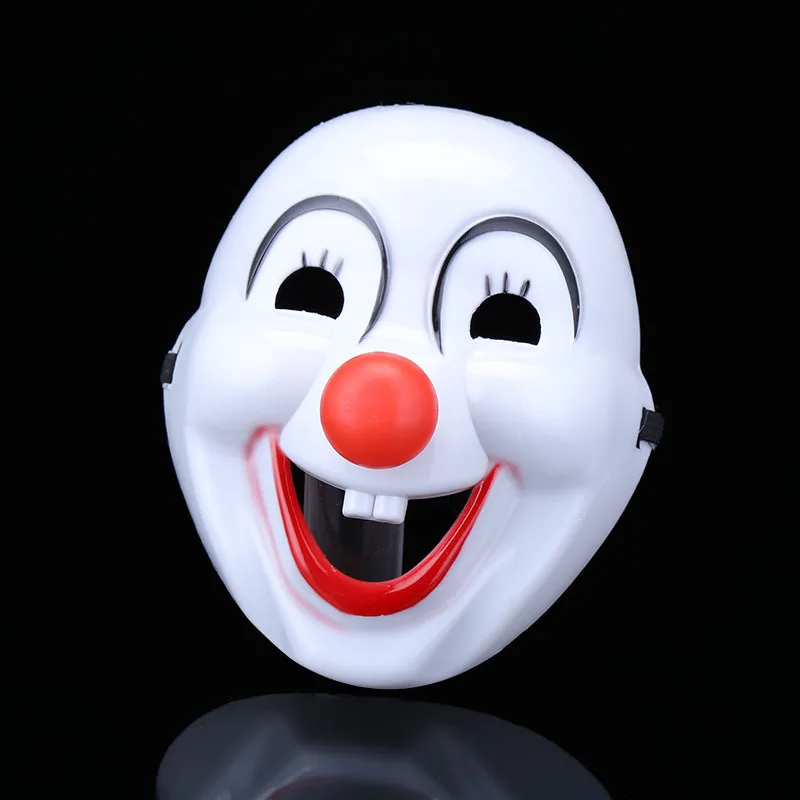 Cheap Funny Party Clown Full Face Plastic clown Mask