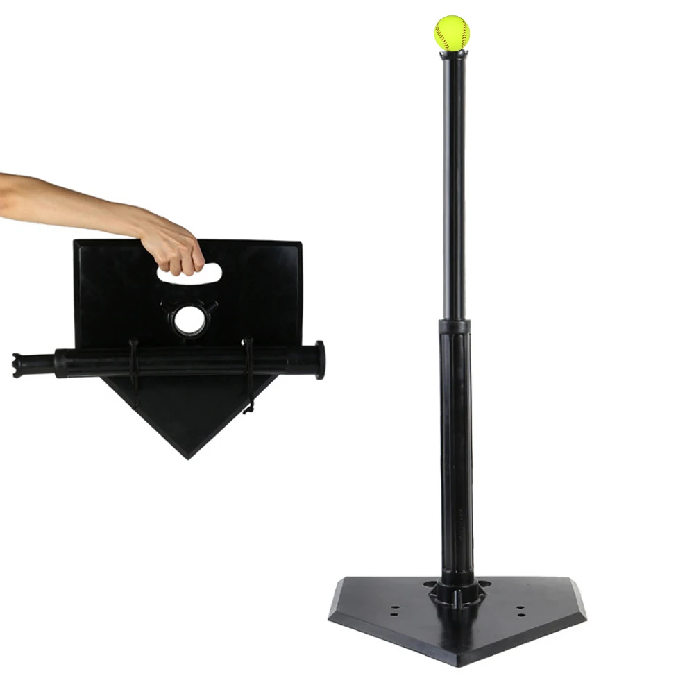 Wholesale Baseball Equipment OEM Adjustable Metal Baseball Batting Tee for Baseball Softball