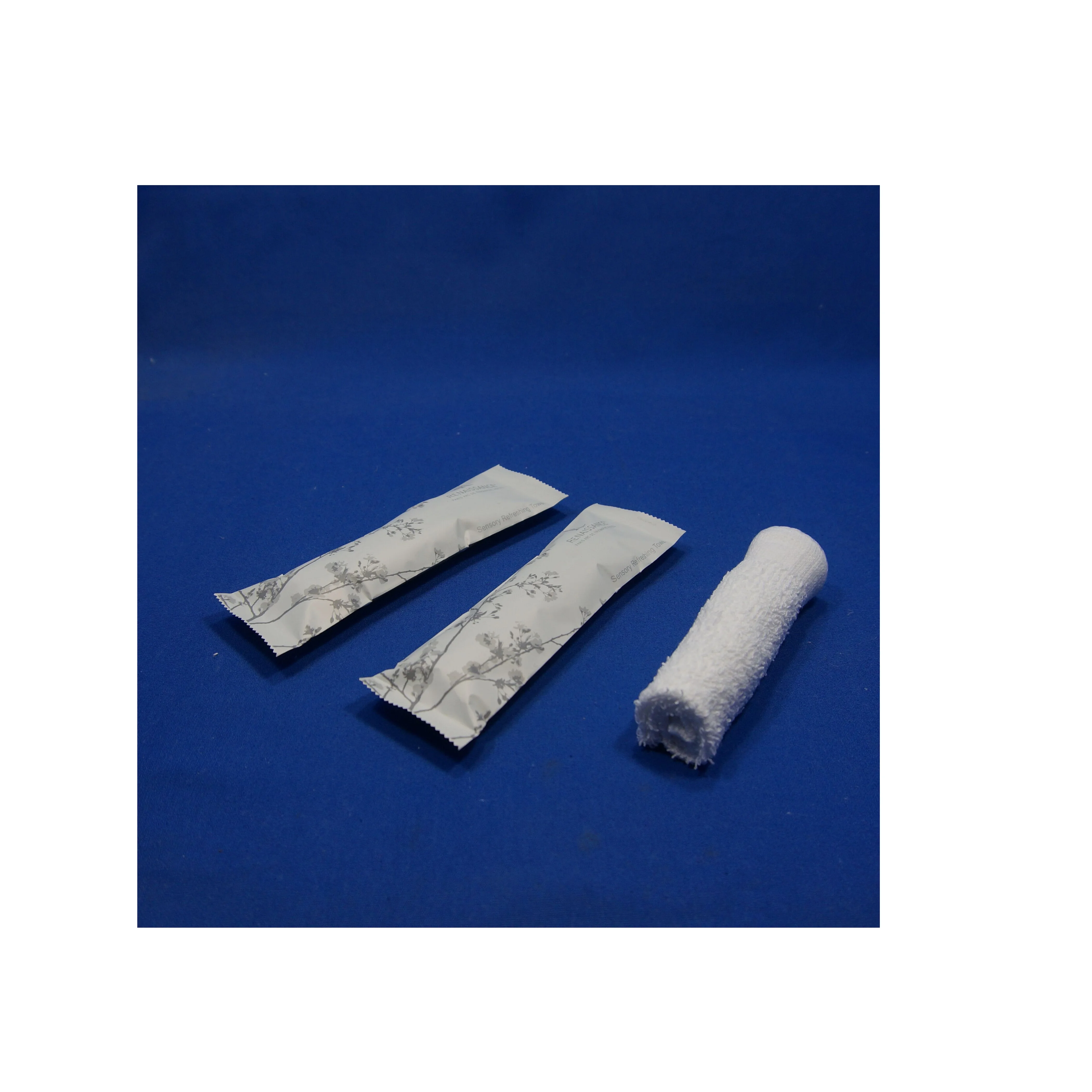 cleaning airline individual packed disposable wet wipes for face hand towels