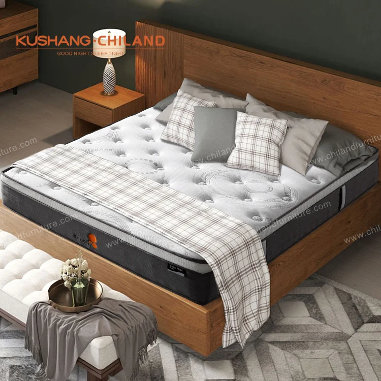 Лидер продаж, матрас для кровати большого размера, матрас на пружине, вакуумный матрас из натурального латекса в коробке