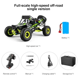 Hot sell RC Car High Speed Car 2.4G 1/12 4WD 50KM/H Big-wheel Vehicle Models Truck Off-RTR RC HOBBY for adult or child VS WL