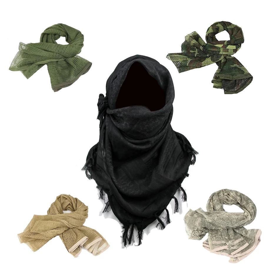 Camouflage scarf Field Special Training bib Veil Jungle mask multi terrain warfare high quality new wholesale