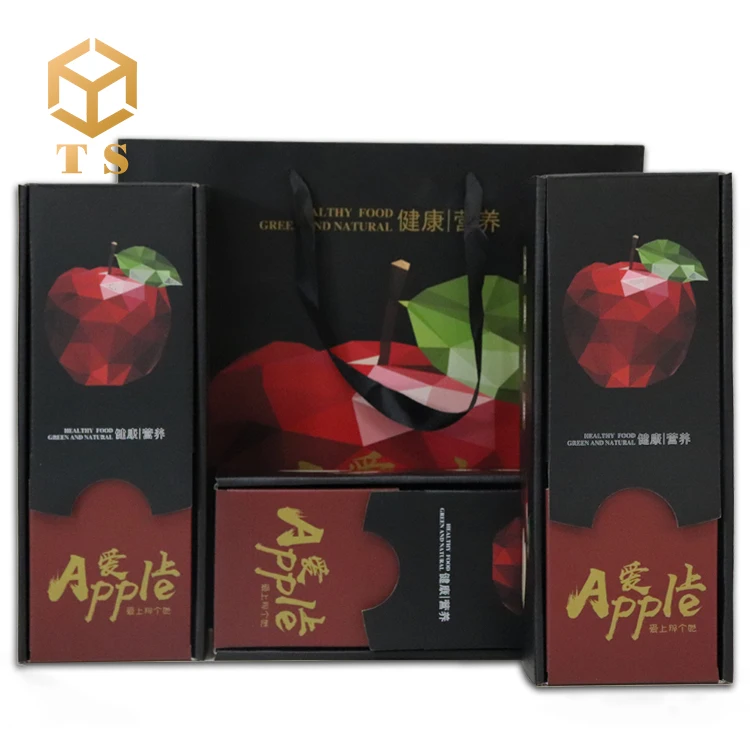 
Custom Printing classic chinese new year packaging paper corrugated box for fruit 