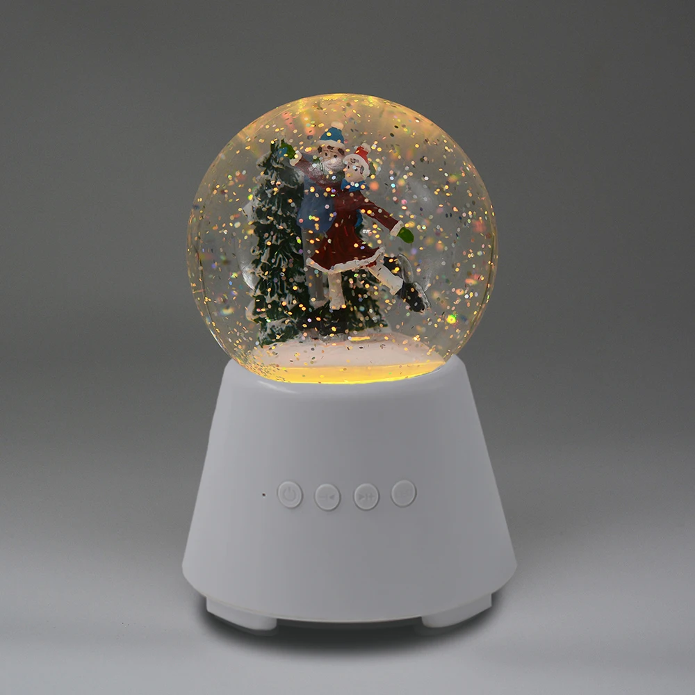 
 Беспроводной портативный сабвуфер, Профессиональный активный динамик bluetooth, звуковая коробка с узором на заказ на Рождество  