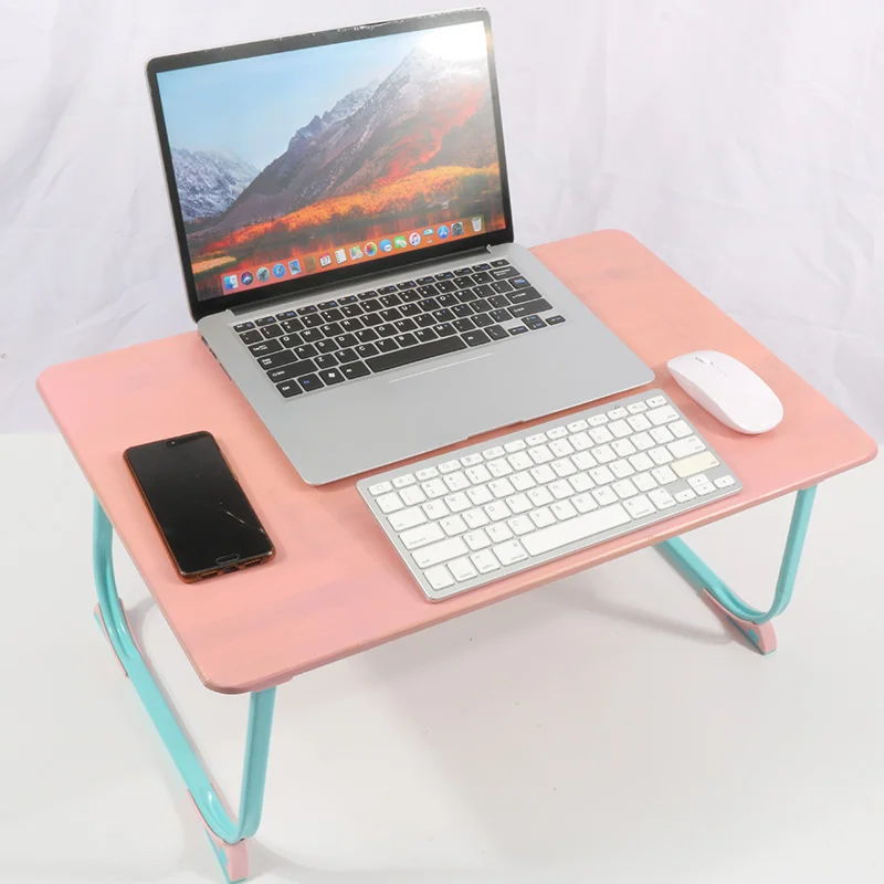 Фабричный экологически чистый Регулируемый складной стол для ноутбука с логотипом под заказ