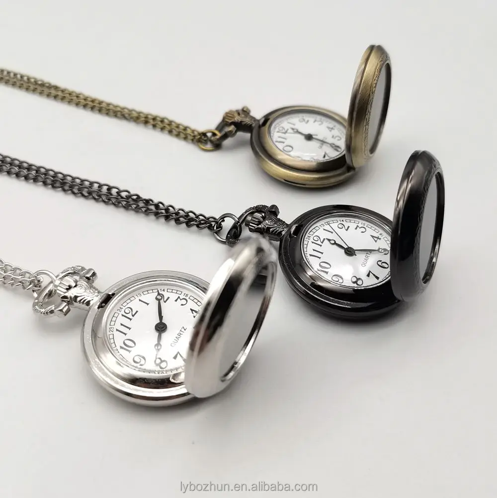 Necklace Gyroscopic Rotation Watch Men Women Retro Dame Paris Cathedral Pocket Watches