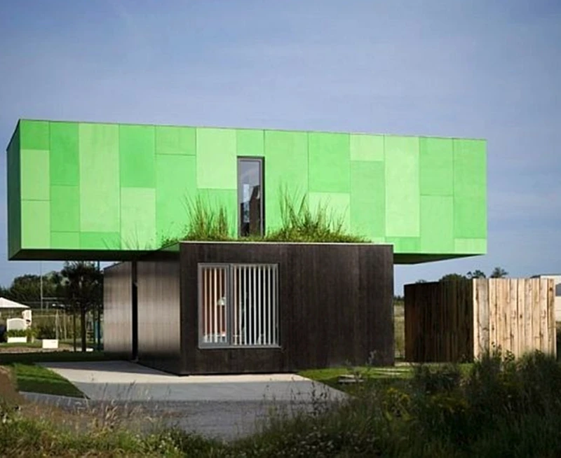 
modern design high quality container living house 2 storeys container house building 