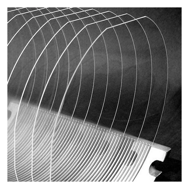 Полупроводниковая упаковка, Кремниевая Вафля D263T на изоляторе вафли была использована для измерения 5 дюймов 0,9 мм в лабораторной стеклянной вафли