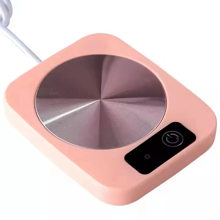 YAOJI 2024 Warmer Smart Thermostatic Cup Coaster Heating Mat Pad Desktop Intelligent Usb Cup Heater Coffee Milk Tea