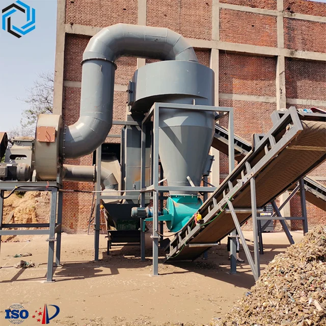 Industrial Collector Fine Powder Cyclone Air Classifier Gravity Separator